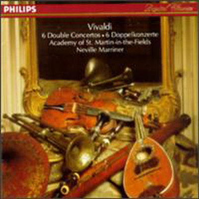 ߵ:    ְ (Vivaldi: 6 Double Concertos)(CD) - Neville Marriner