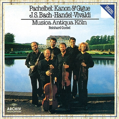 ﺧ : ĳ , ڵ, ߵ :   ̿ø ҳŸ (Pachelbel : Canon & Gigue, Handel, Vivaldi : Sonata For 2 Violins) (Ϻ Ÿڵ  )(CD) - Musica Antiqua Koln