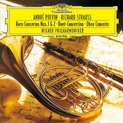 R, Ʈ콺:  ְ, ȣ ְ 1, 2 (R, Strauss: Oboe Concerto, Horn Concertos Nos.1 & 2) (Ϻ Ÿڵ  )(CD) - Andre Previn