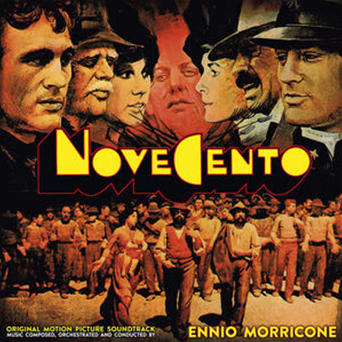 1900년 영화음악 (Novecento OST by Ennio Morricone) [레드 컬러 LP]