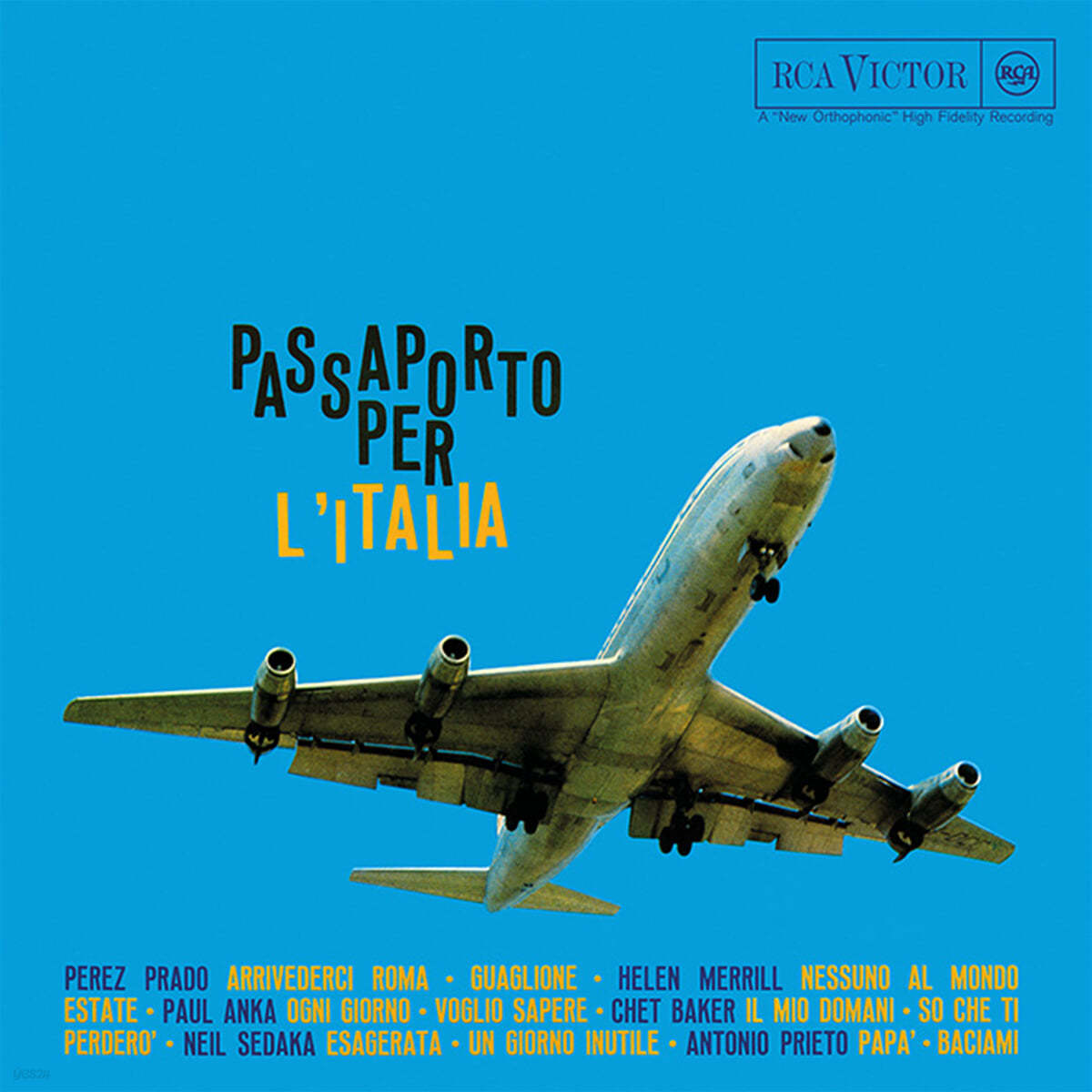 이탈리아를 테마로 한 보컬, 연주 모음집 (Passaporto per l&#39;Italia) [LP]
