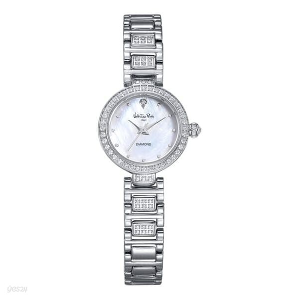 발렌티노루디 VR2586B-WTWT 여자 메탈 다이아몬드 손목시계 보석감별서 제공