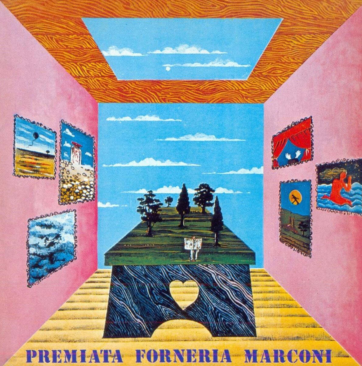 Premiata Forneria Marconi (PFM) - Per un amico [오렌지 스플래터 컬러 LP]