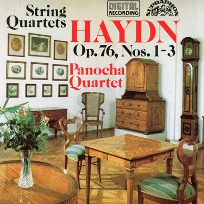 파노하 콰르텟 - Panocha Quartet - Haydn String Quartets Op.76, Nos. 1-3 [체코발매]