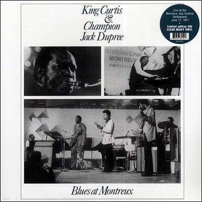 Champion Jack Dupree / King Curtis — Blues At The Montreux 1971 앨범 커버