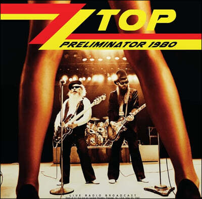 ZZ Top — Preliminator 1980 앨범 커버