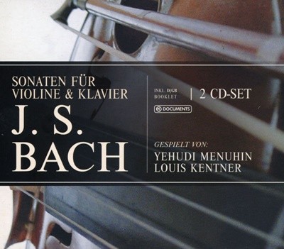 예후디 메뉴인,루이스 켄트너 - Yehudi Menuhin, Louis Kentner - Sonatas For Violin & Piano 2Cds [독일발매]