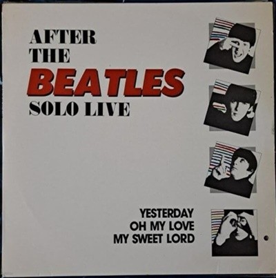 beatles after solo live--LP