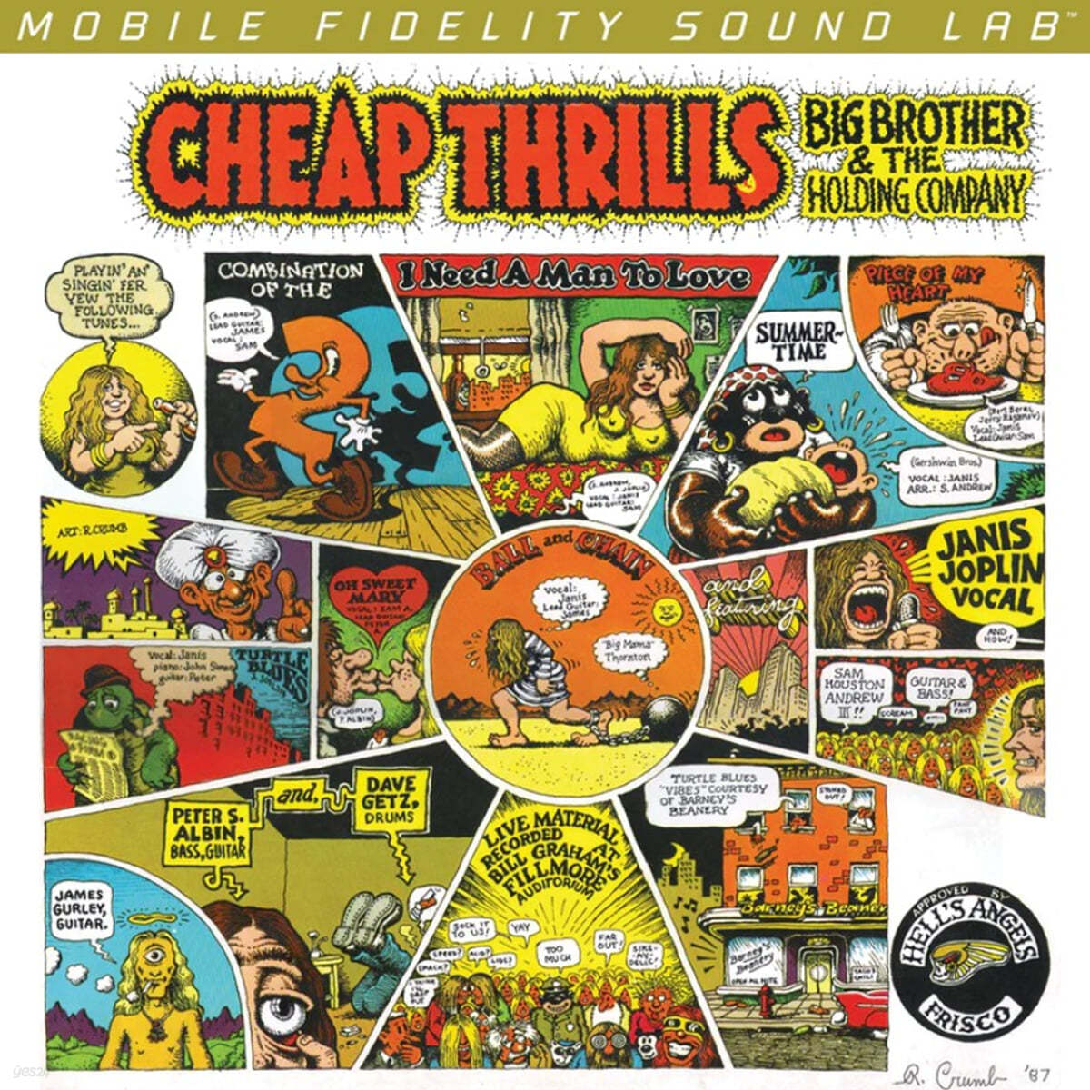 Big Brother & The Holding Company (빅 브라더 앤드 더 홀딩 컴퍼니) - Cheap Thrills [2LP]