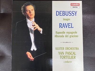 [LP] 얀 파스칼 토틀리에 - Yan Pascal Tortelier - Debussy Images ,Ravel Rapsodie espagnoles LP [서울-라이센스반]