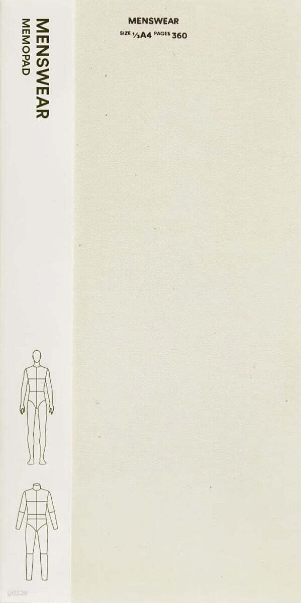 Fashionary Menswear Memopad