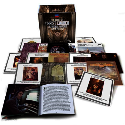 사이먼 프레스턴 & 옥스퍼드 크라이스트 처치 합창단 (The Choir of Christ Church Cathedral Oxford - The Complete Recordings of Argo & L'Oiseau-Lyre) (19CD Boxset) - Simon Preston