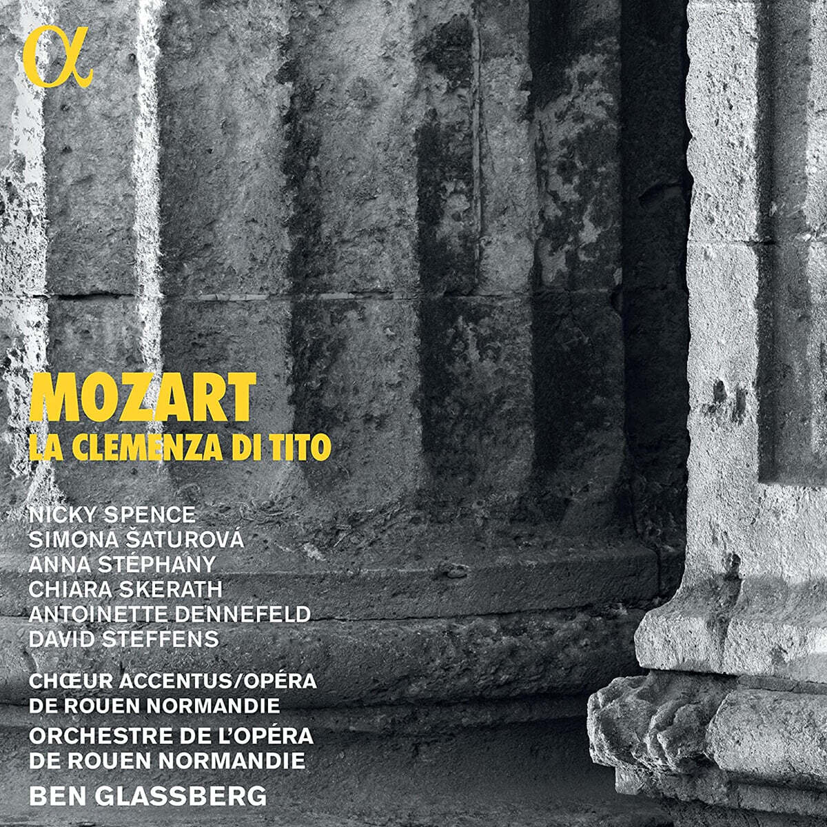 Ben Glassberg 모차르트: 오페라 '티토 황제의 자비' 전곡 (Mozart: La clemenza di Tito)