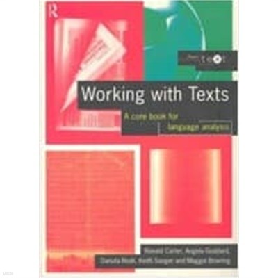 Working with Texts : A Core Book for Language Analysis (Paperback)  