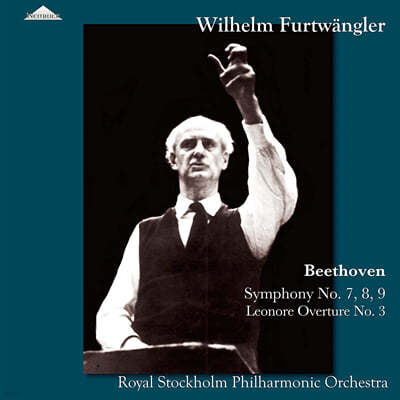 Wilhelm Furtwangler — Wilhelm Furtwangler 베토벤: 교향곡 7-9번, 레오노르 서곡 3번 (Beethoven: Symphonies Nos. 7-9, Leonore Overture No.3) 앨범 커버