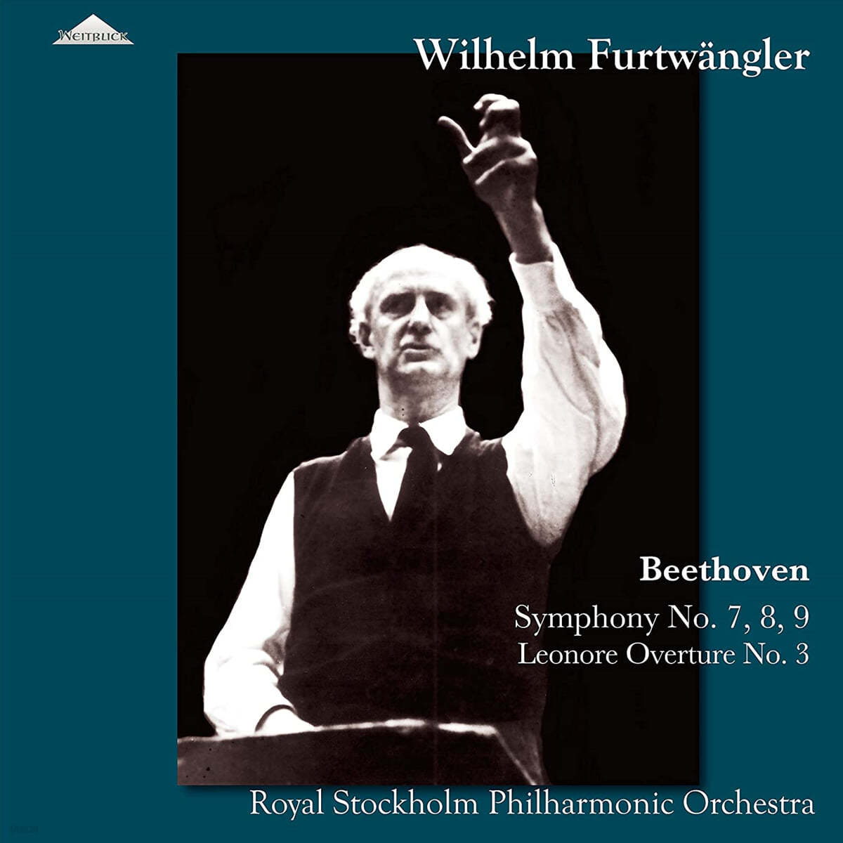 Wilhelm Furtwangler 베토벤: 교향곡 7-9번, 레오노르 서곡 3번 (Beethoven: Symphonies Nos. 7-9, Leonore Overture No.3) [4LP]