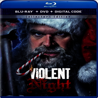 Violent Night (바이올런트 나이트) (2022)(한글무자막)(Blu-ray + DVD)