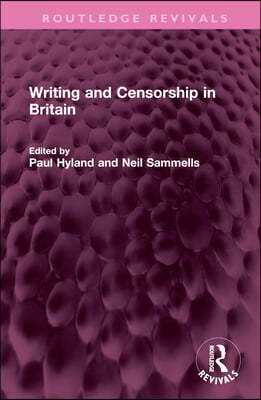 The Writing and Censorship in Britain