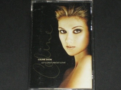 셀린 디온 Celine Dion - Let's Talk About Love 카세트테이프 / Sony Music