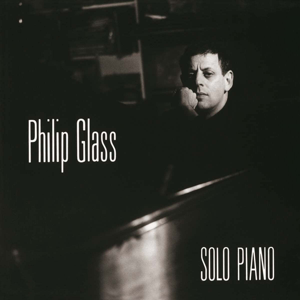 Philip Glass 필립 글래스: 피아노 독주집 (Solo Piano)[블랙 앤 화이트 마블 컬러 LP]