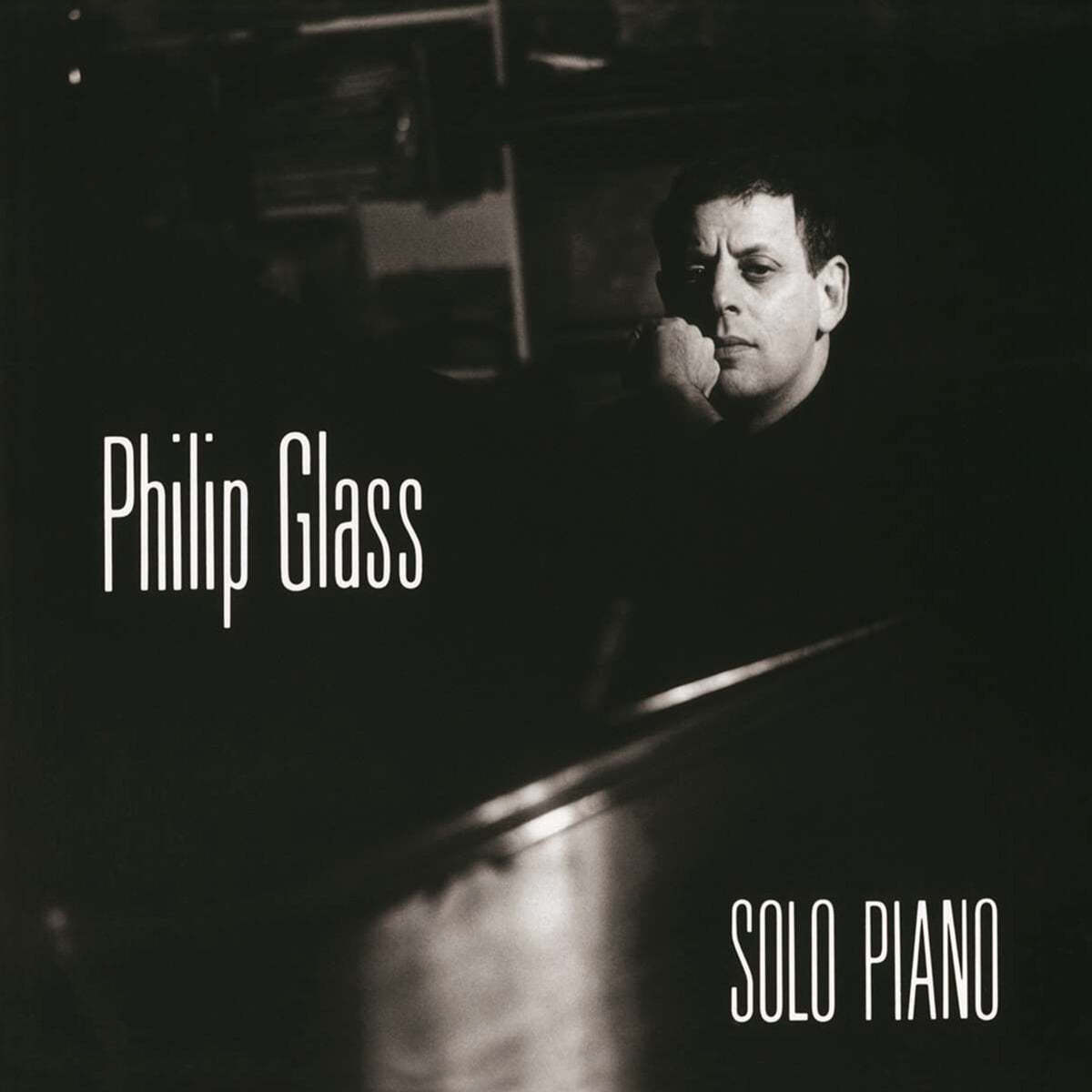Philip Glass 필립 글래스: 피아노 독주집 (Solo Piano) [블랙 앤 화이트 마블 컬러 LP]