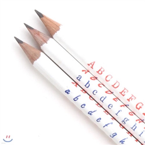 [VIARCO] Vintage Pencil 3pcs - Alphabet (ĺ)