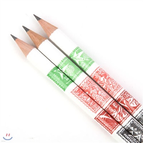 [VIARCO] Vintage Pencil 3pcs - Portugal Stamps (Į ǥ)