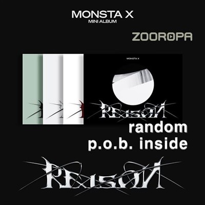 [미개봉/예판버전] 몬스타엑스 MONSTA X REASON 미니앨범 12집
