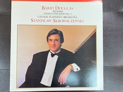 [LP] 베리 더글라스 - Barry Douglas - Brahms Piano Concerto No.1 LP [서울-라이센스반]