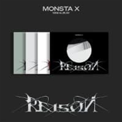 [미개봉] [세트] 몬스타엑스 (Monsta X) / Reason (12th Mini Album) (4종 세트)