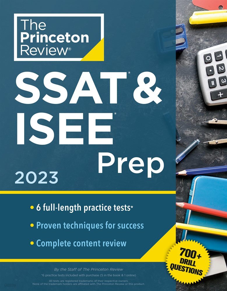 Princeton Review SSAT &amp; ISEE Prep, 2023