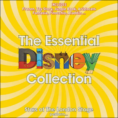디즈니 애니메이션 히트곡 모음집 (The Essential Disney Collection) [오렌지 컬러 2LP] 