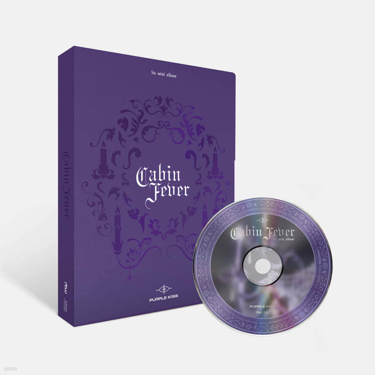 퍼플키스 (PURPLE KISS) - 미니앨범 5집 : Cabin Fever [PURPLE Ver.]