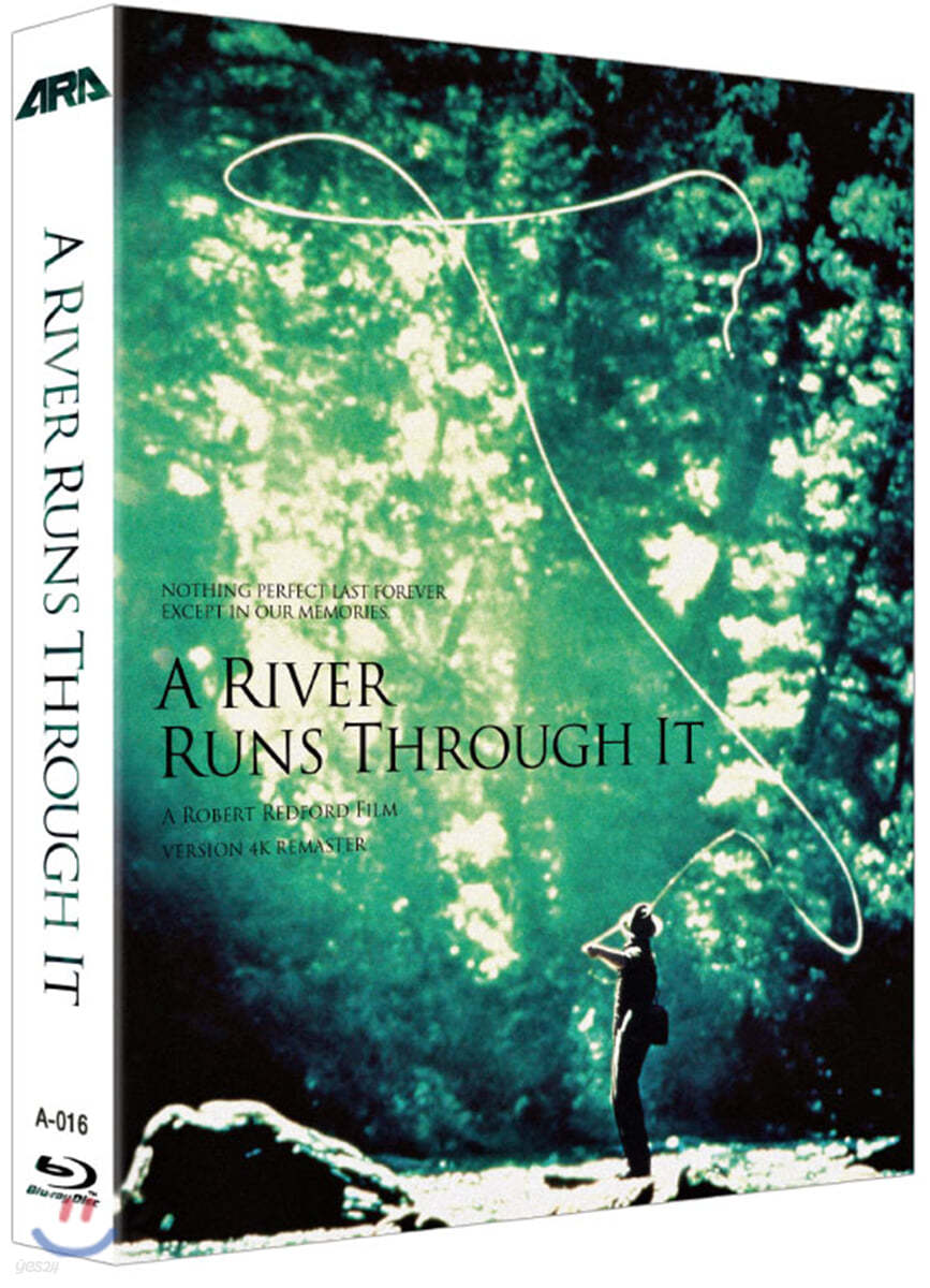 [블루레이 새제품] 흐르는 강물처럼 (4K 리마스터링) - A River Runs Through It, 1992 (1disc)