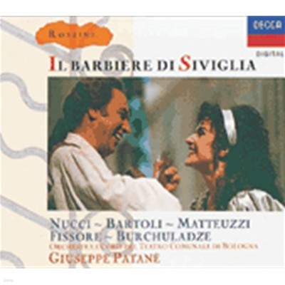 William Matteuzzi, Cecilia Bartoli, Giussppe Patane / 로시니 : 세빌리아의 이발사  (3CD Box Set/수입/4255202)