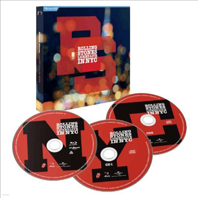 Rolling Stones - Licked Live In NYC (2CD+Blu-ray)