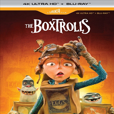 The Boxtrolls (박스트롤) (2014)(한글무자막)(4K Ultra HD + Blu-ray)