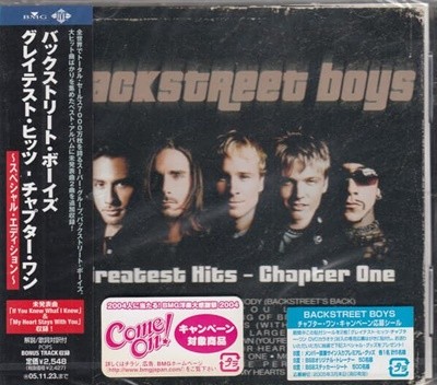 Backstreet Boys (백스트리트 보이스) - Greatest Hits - Chapter One (일본반 총16곡 수록)