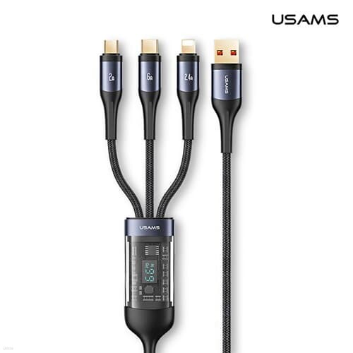 유삼스 3in1 LED 디스플레이 USB to 8핀/5핀/C타...