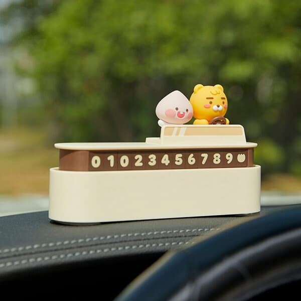 주차번호판_드라이빙 리틀라이언&리틀어피치