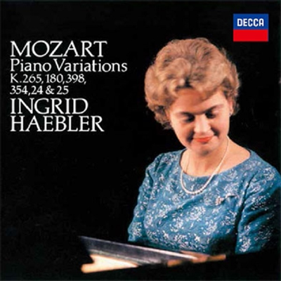 모차르트: 변주곡 (Mozart: Piano Variations) (일본 타워레코드 독점 한정반)(CD) - Ingrid Haebler