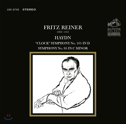 Fritz Reiner ̵:  101 "ð" & 95 -  ̳ (Haydn: Symphony No.101 "The Clock", No.95)