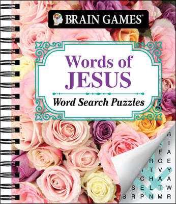 Brain Games Words of Jesus Word Search Puzzles