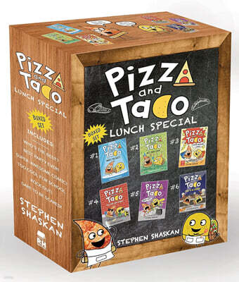 Pizza and Taco Lunch Special: 6-Book Boxed Set: Books 1-6 (a Graphic Novel Boxed Set)