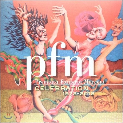 Premiata Forneria Marconi — Celebration 1972-2012 앨범 커버