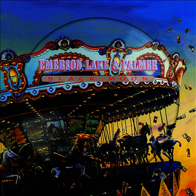 Emerson, Lake & Palmer,E.L.P — Black Moon 앨범 커버