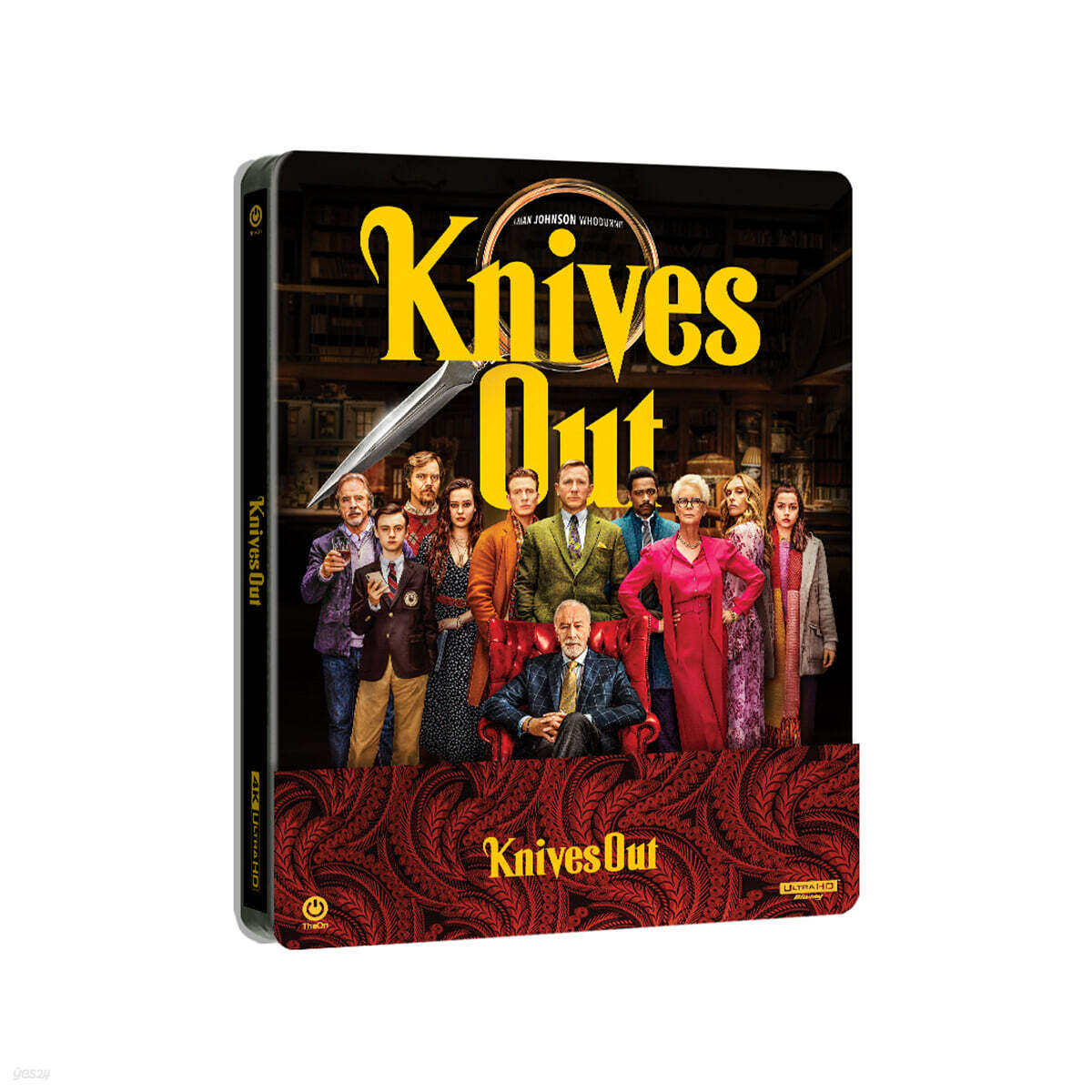 나이브스 아웃 (1Disc, 4K UHD 스틸북 쿼터슬립 한정판) : 블루레이