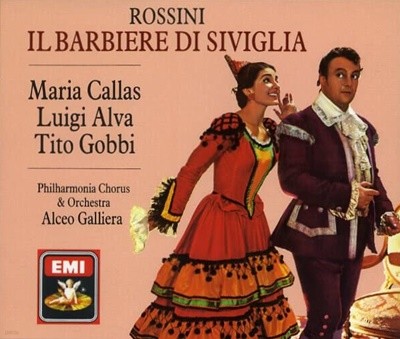 [수입][중고] Rossini - Il Barbiere di Siviglia - Philharmonia - Galliera (2CD)