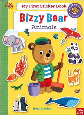 Bizzy Bear: My First Sticker Book Animals