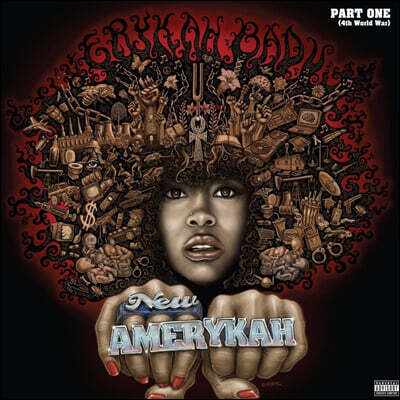 Erykah Badu — New Amerykah Part One 앨범 커버